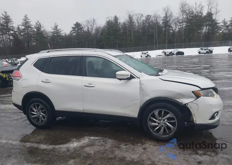 2014 Nissan Rogue Sl z USA, uszkodzony, nr VIN 5N1AT2MV4EC759846